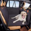 Firm Back Seat Extender for Dogs, Hard Bottom Dog Car Cover Bed Camping Mat